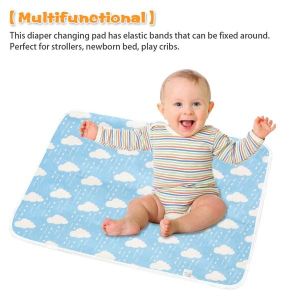 Portable Toddler Diaper Changing Pad Waterproof Baby Change Mats Premium Change - Picture 9 of 9